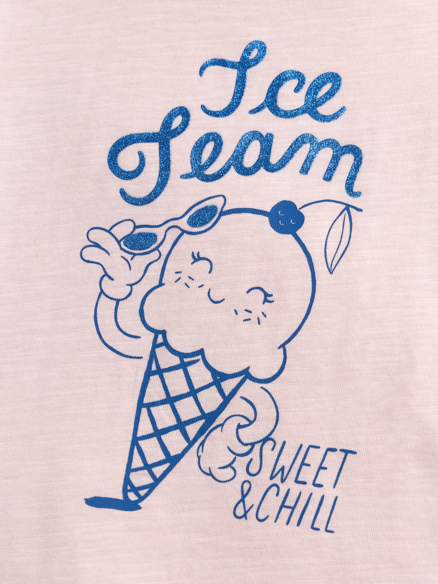 T-shirt rose animation glace pour fille - Image 4