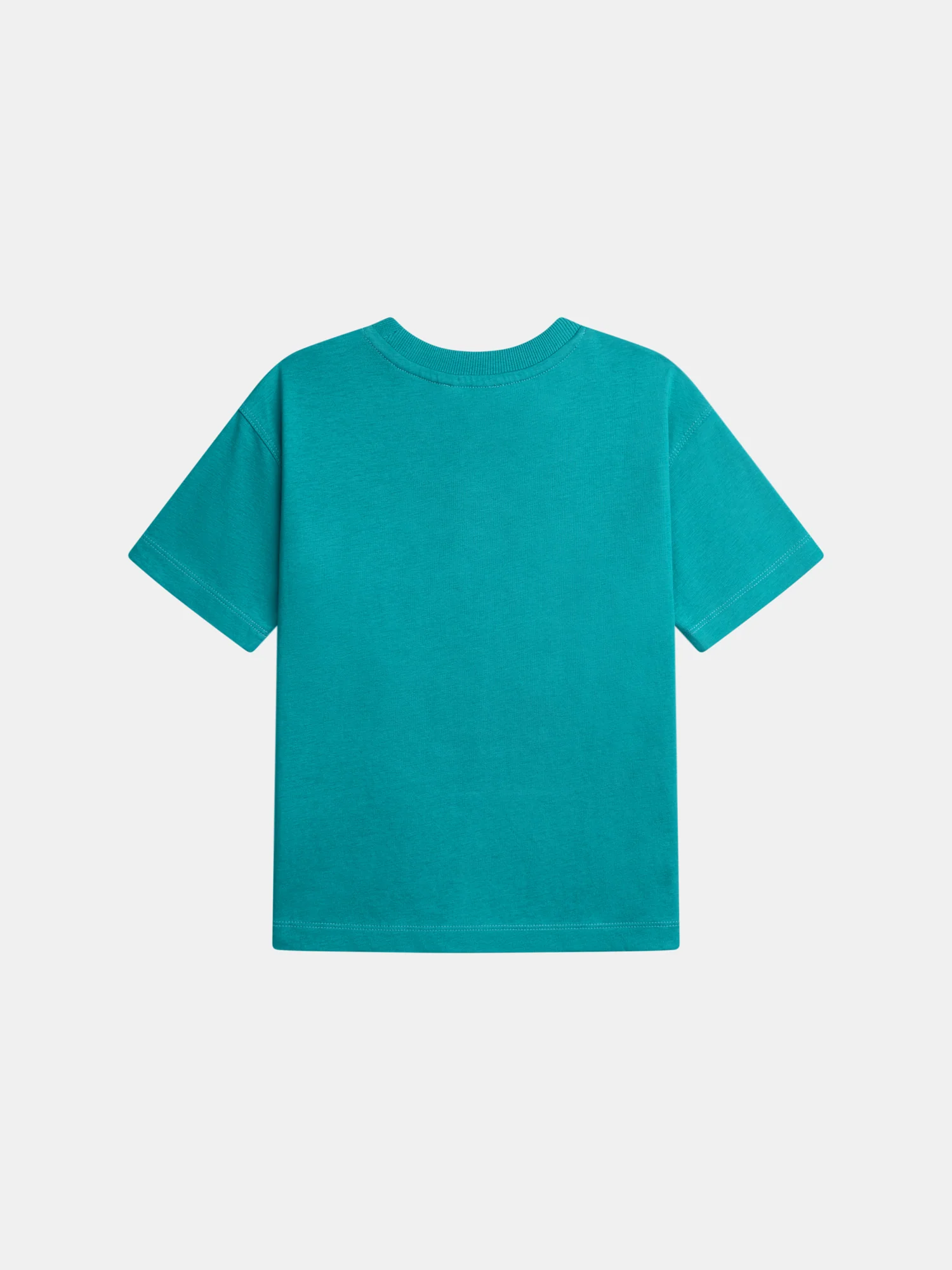T-shirt bleu turquoise animation plage pour garçon - Image 6