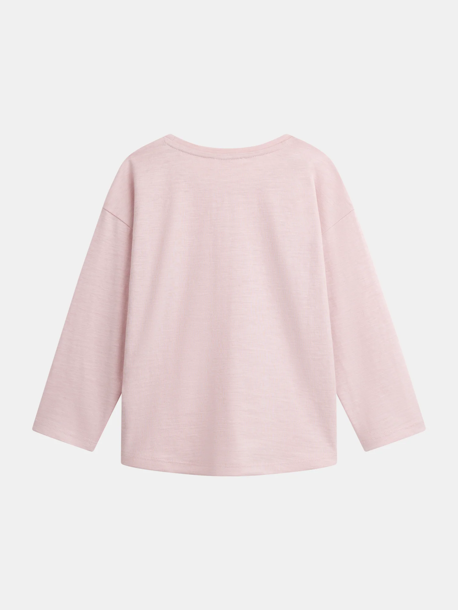 T-shirt rose clair animation coeur pour fille - Image 6