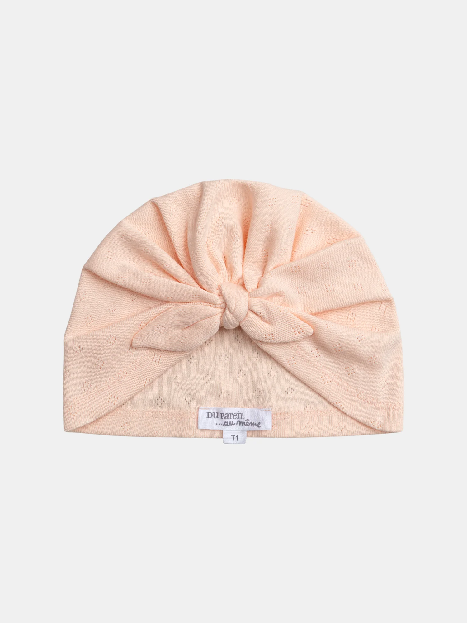 Turban naissance rose