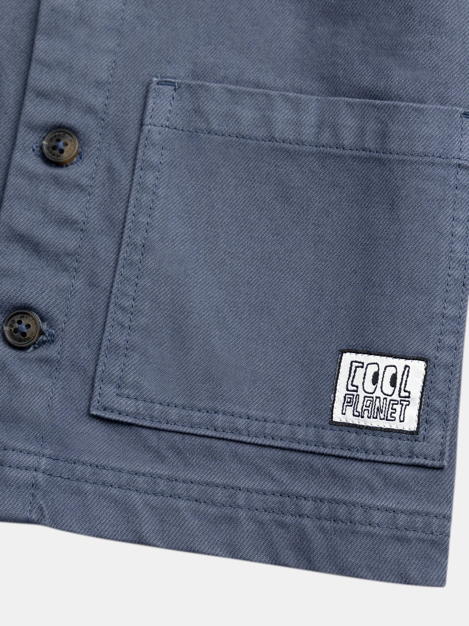 Veste bleue foncée à poches pour garçon - Image 4