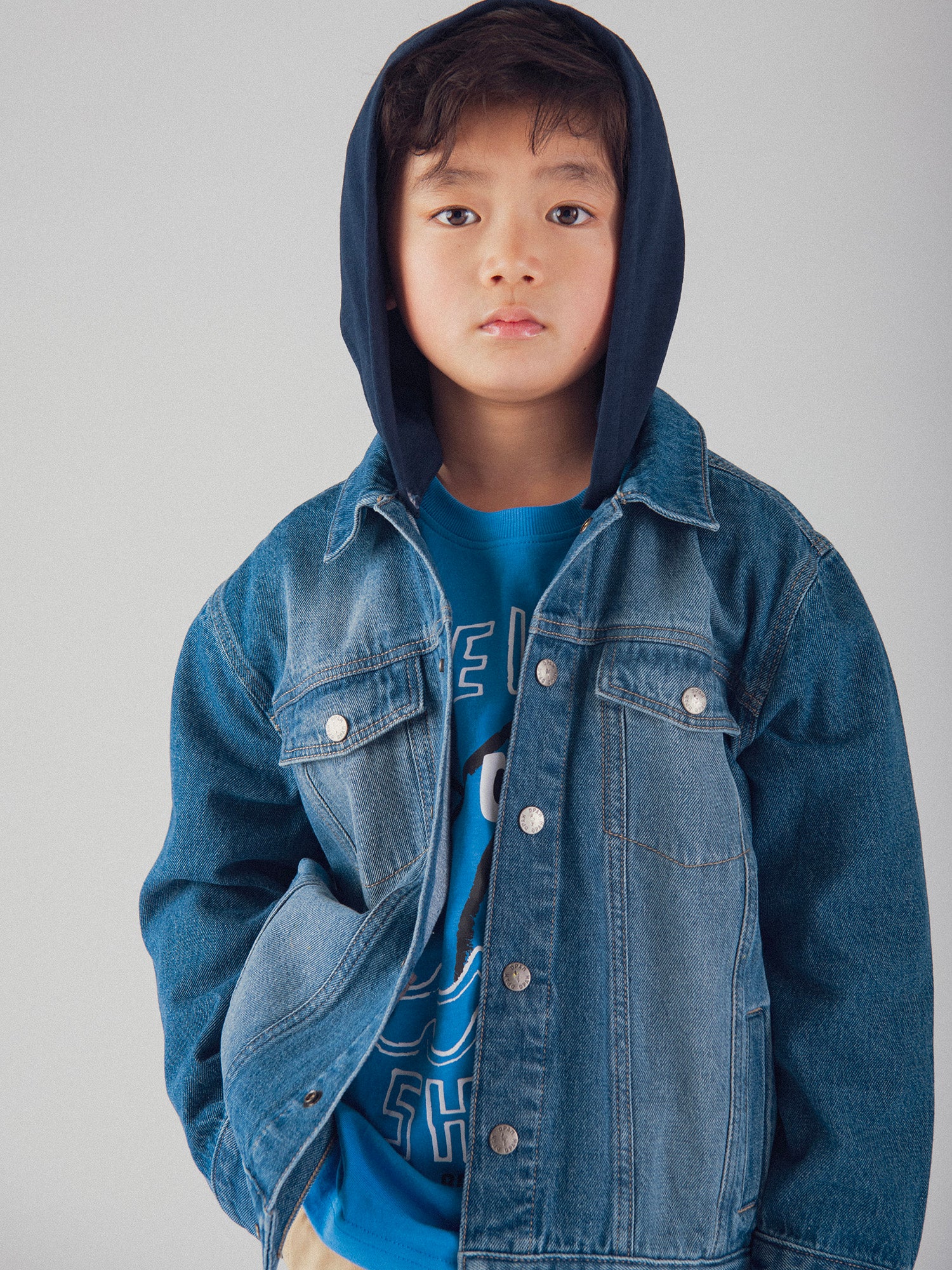 Veste denim pour garçon - Image 2