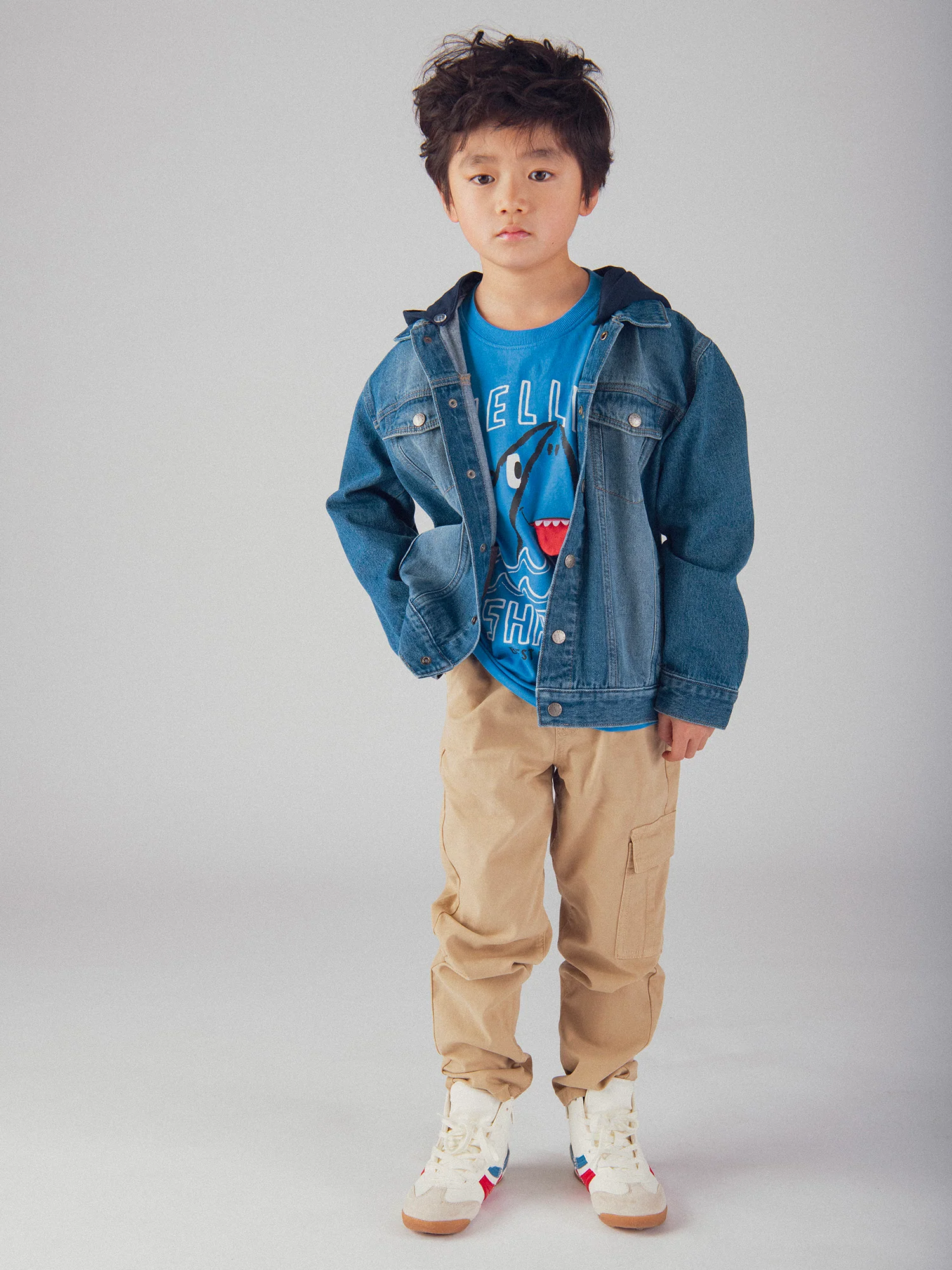 Veste denim pour garçon - Image 3