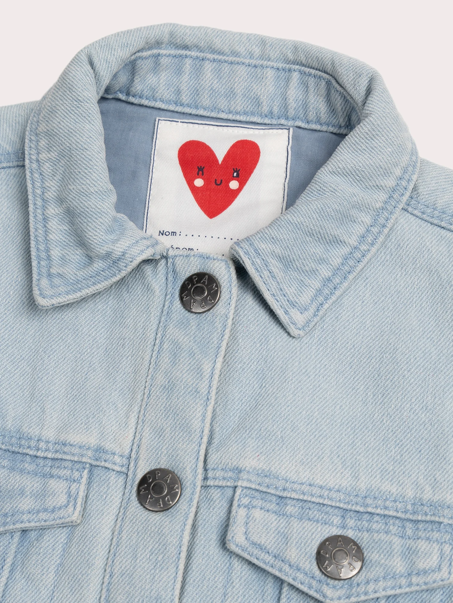 Veste en jean brodée - Image 2
