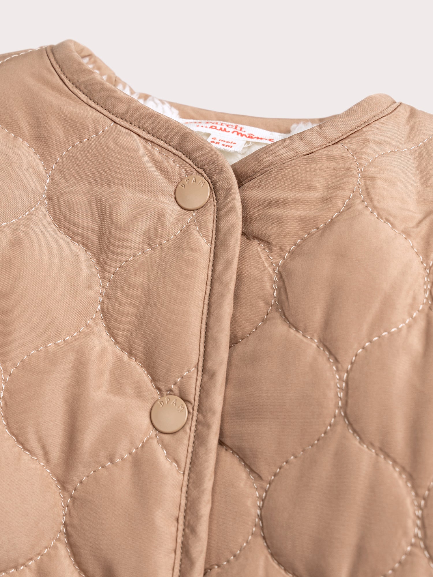 Veste réversible en sherpa naissance - Image 3